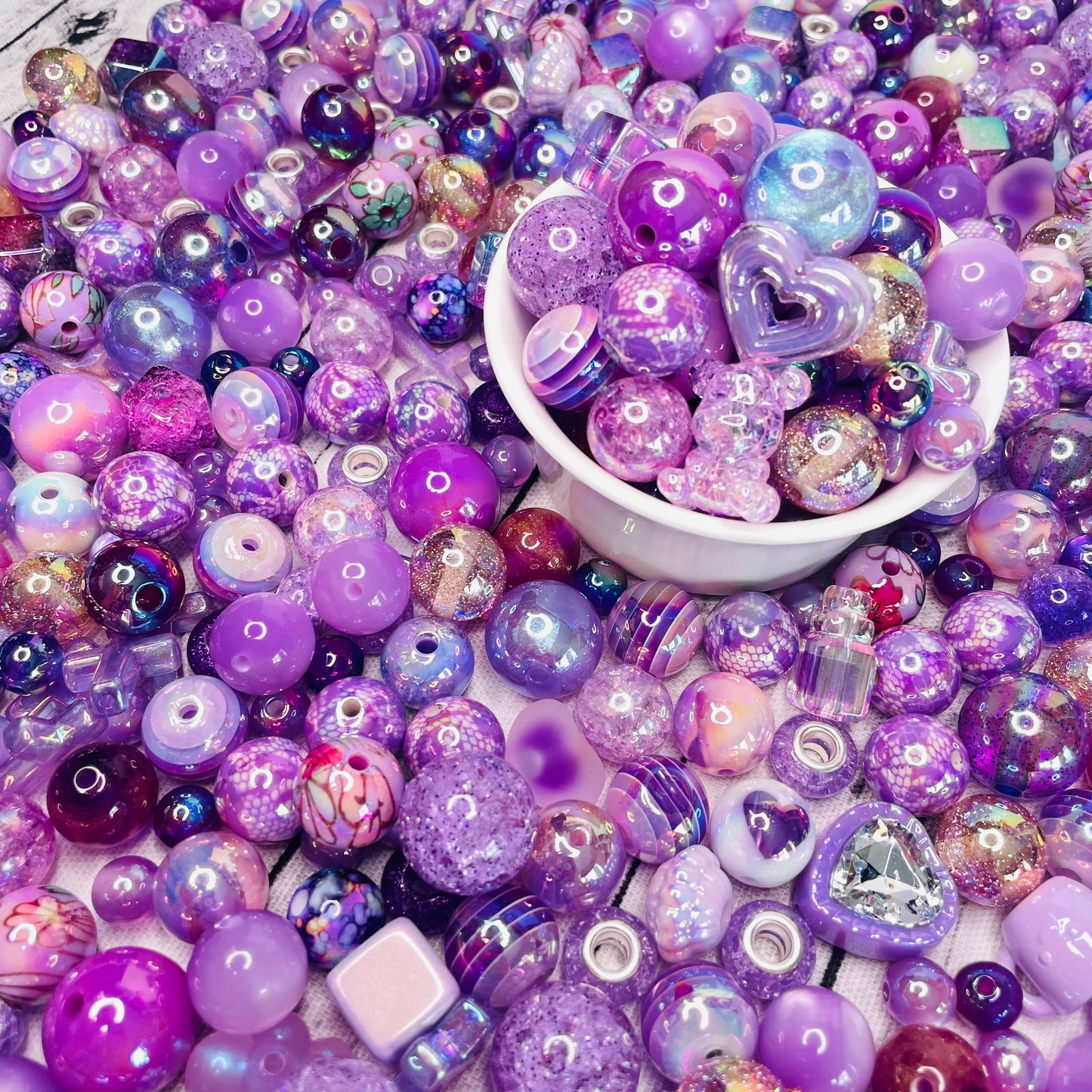 Purple Bead Mix