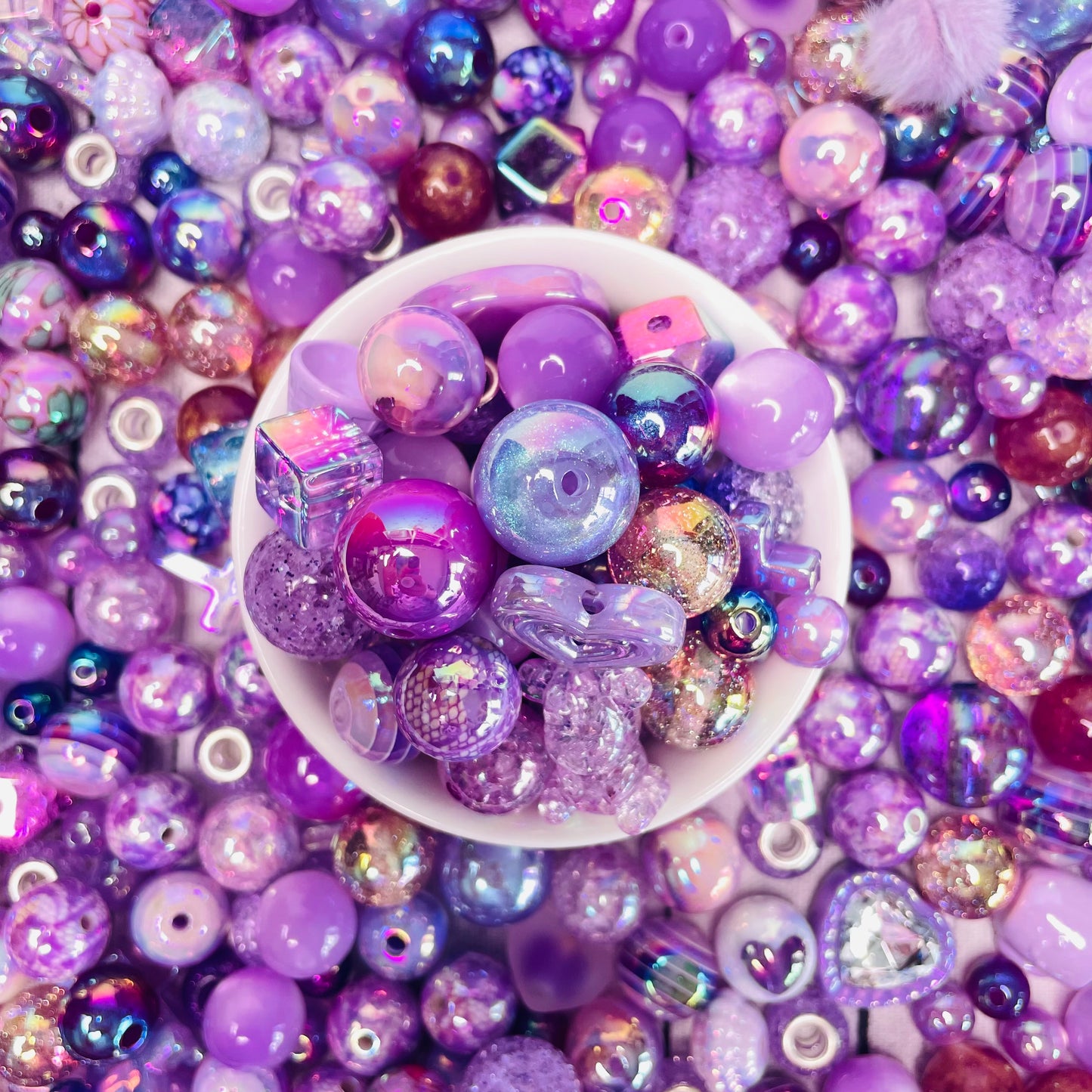Purple Bead Mix