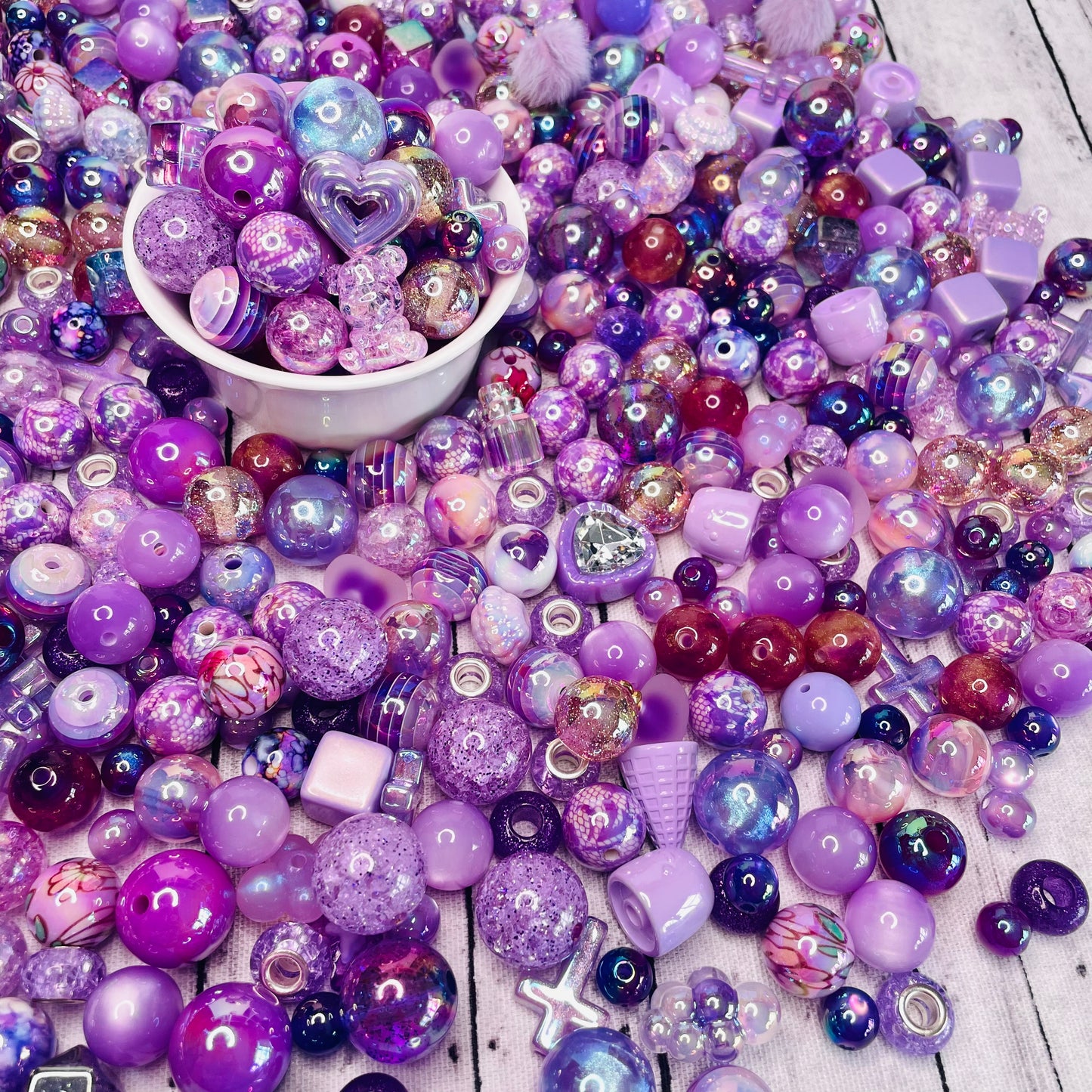 Purple Bead Mix