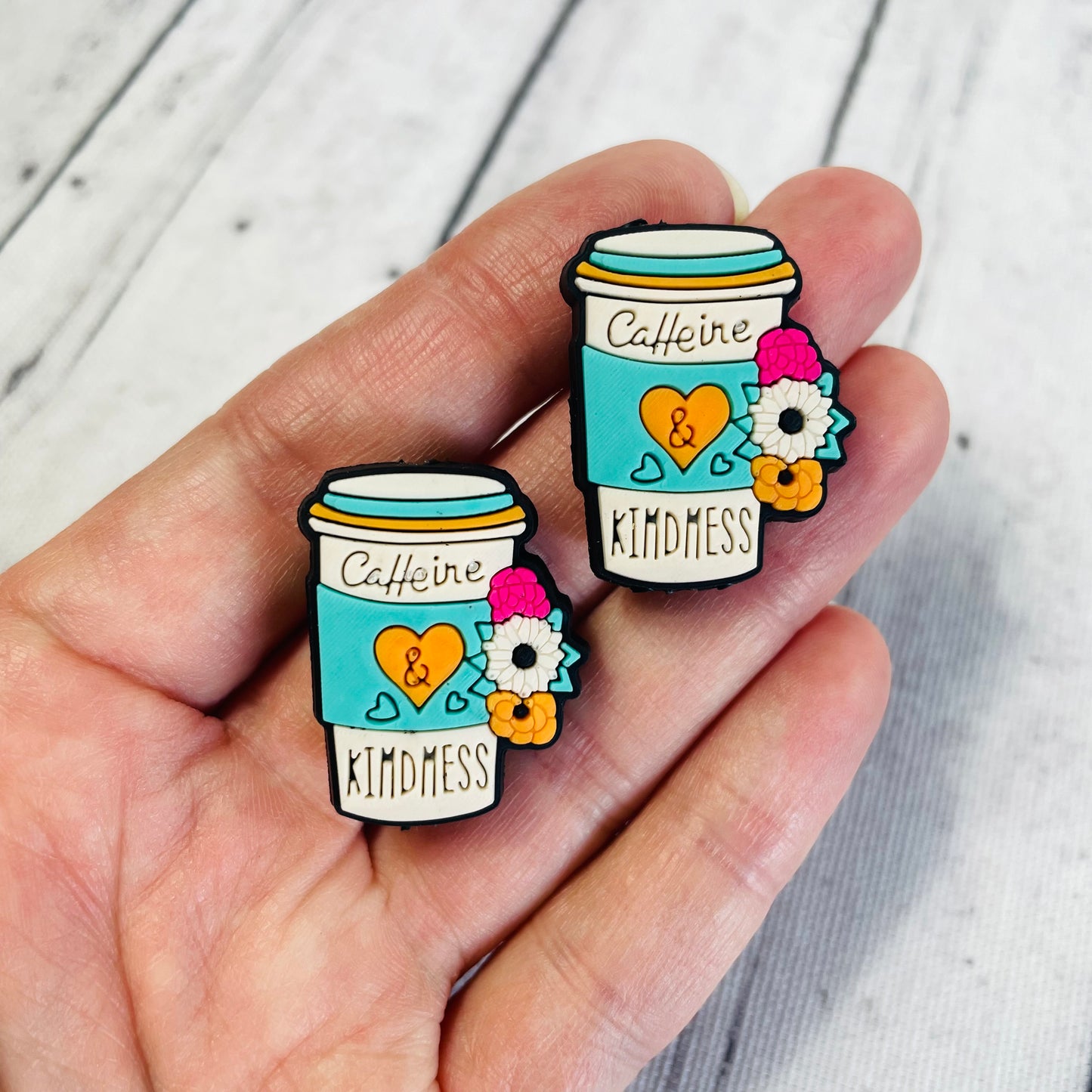 1 Caffeine & Kindness Focal Bead