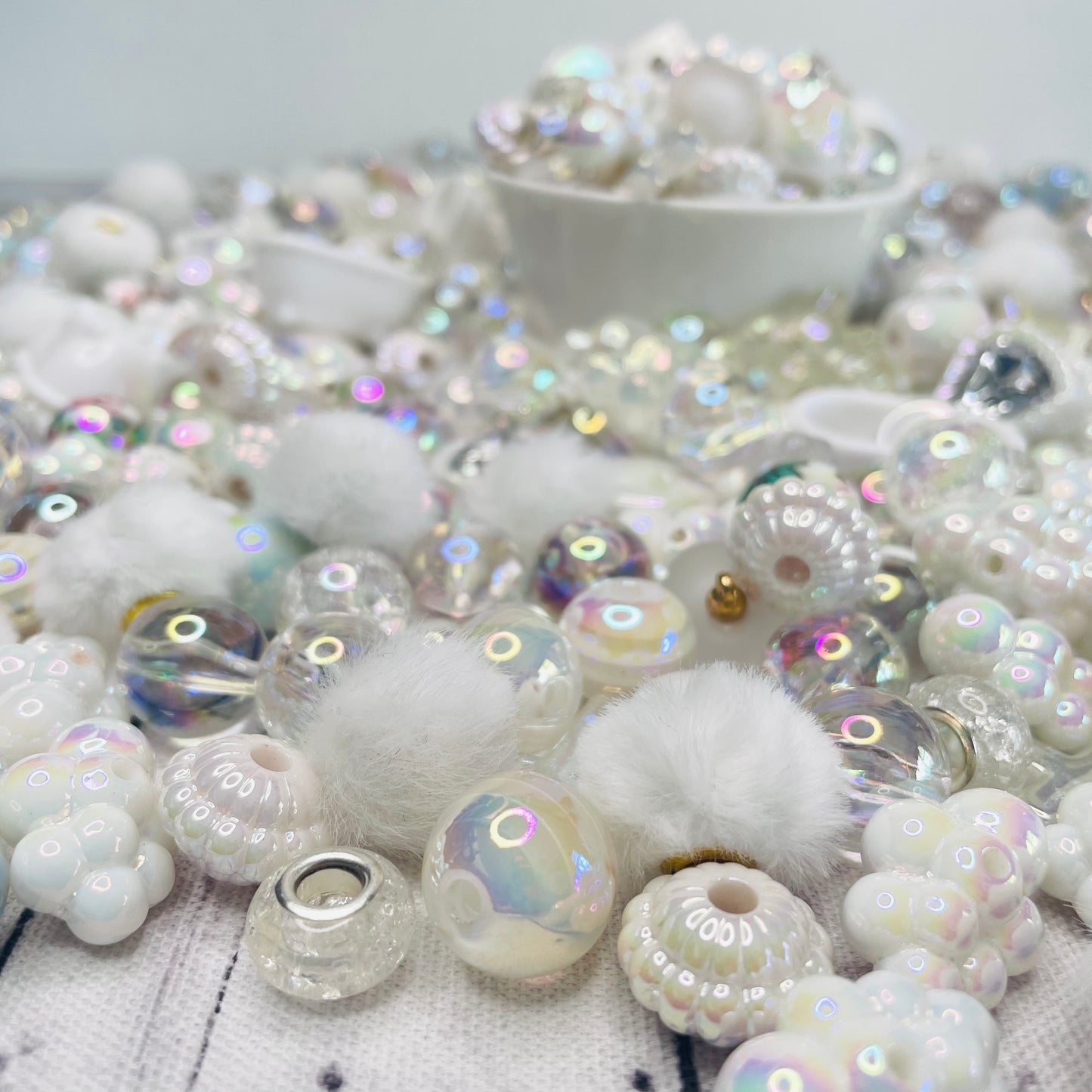 White Bead Mix
