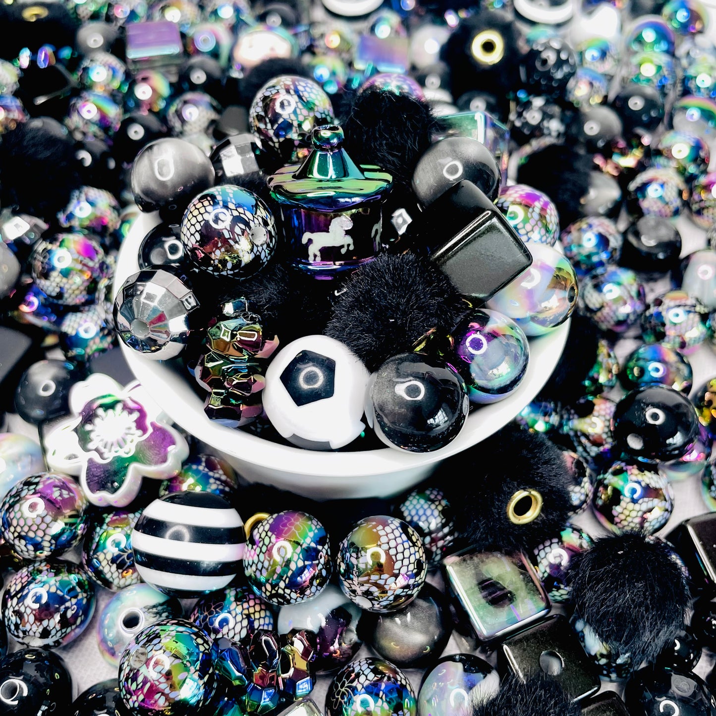 Black Bead Mix