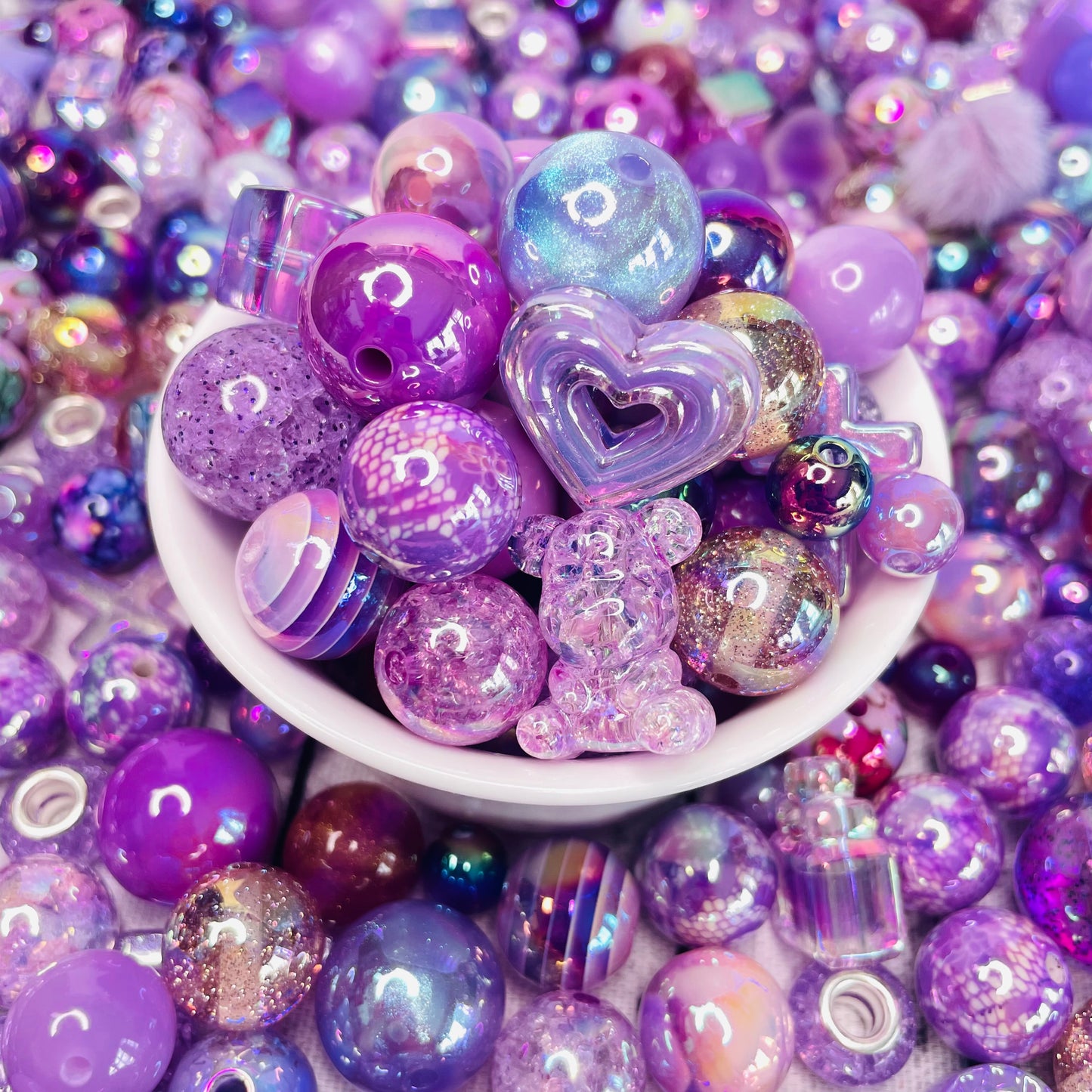 Purple Bead Mix