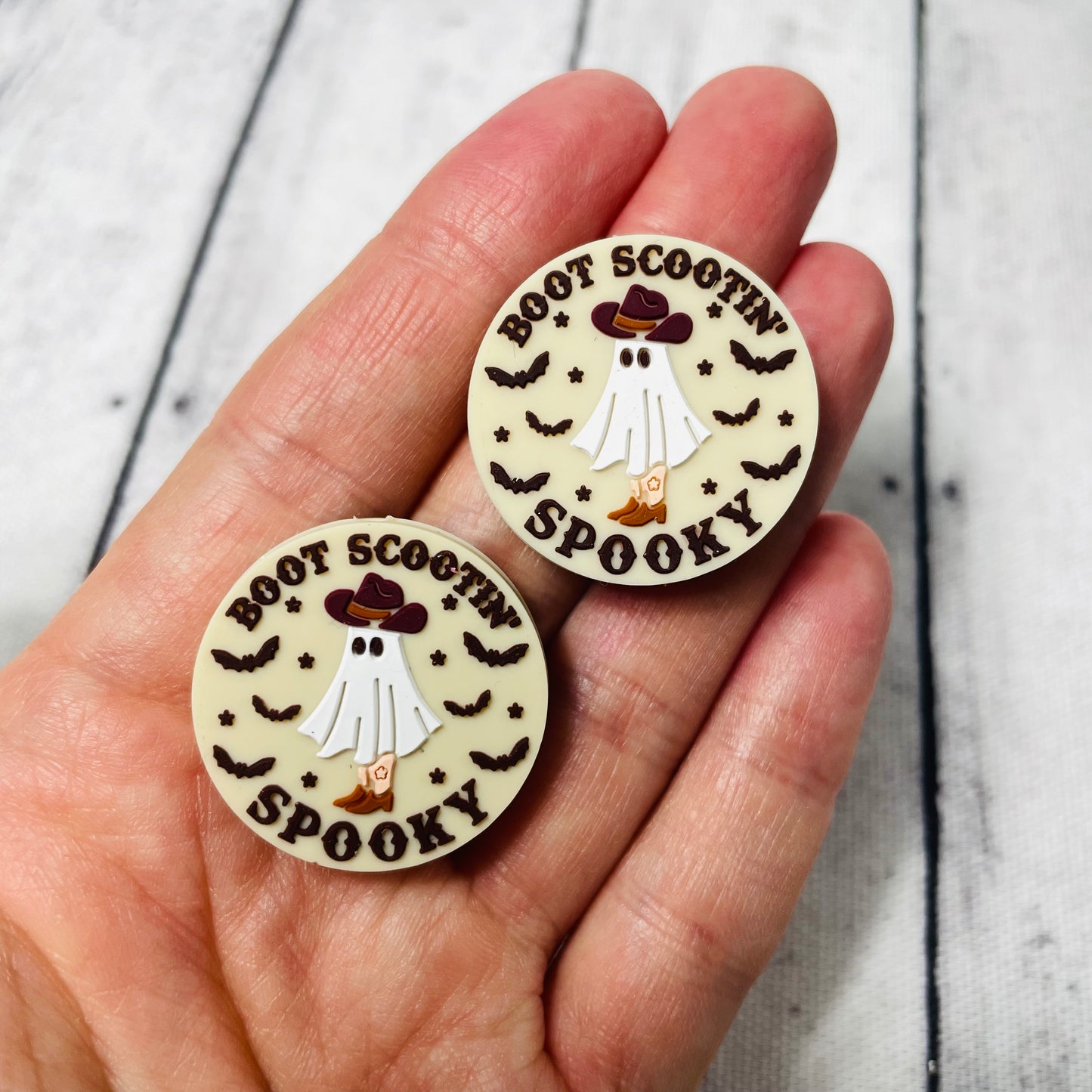 Boot Scootin’ Spooky Silicone Focal Bead