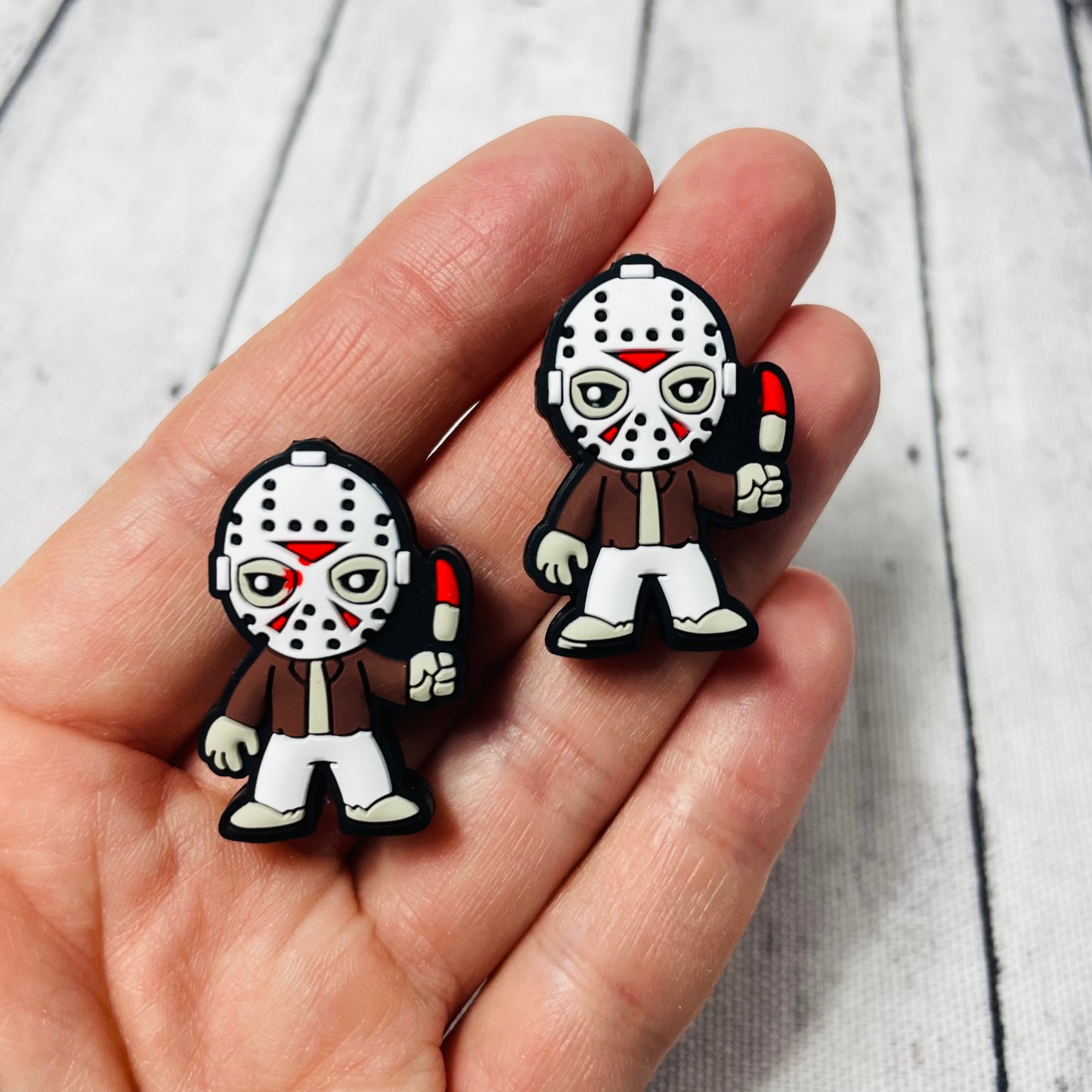 Jason Horror Silicone Focal Bead