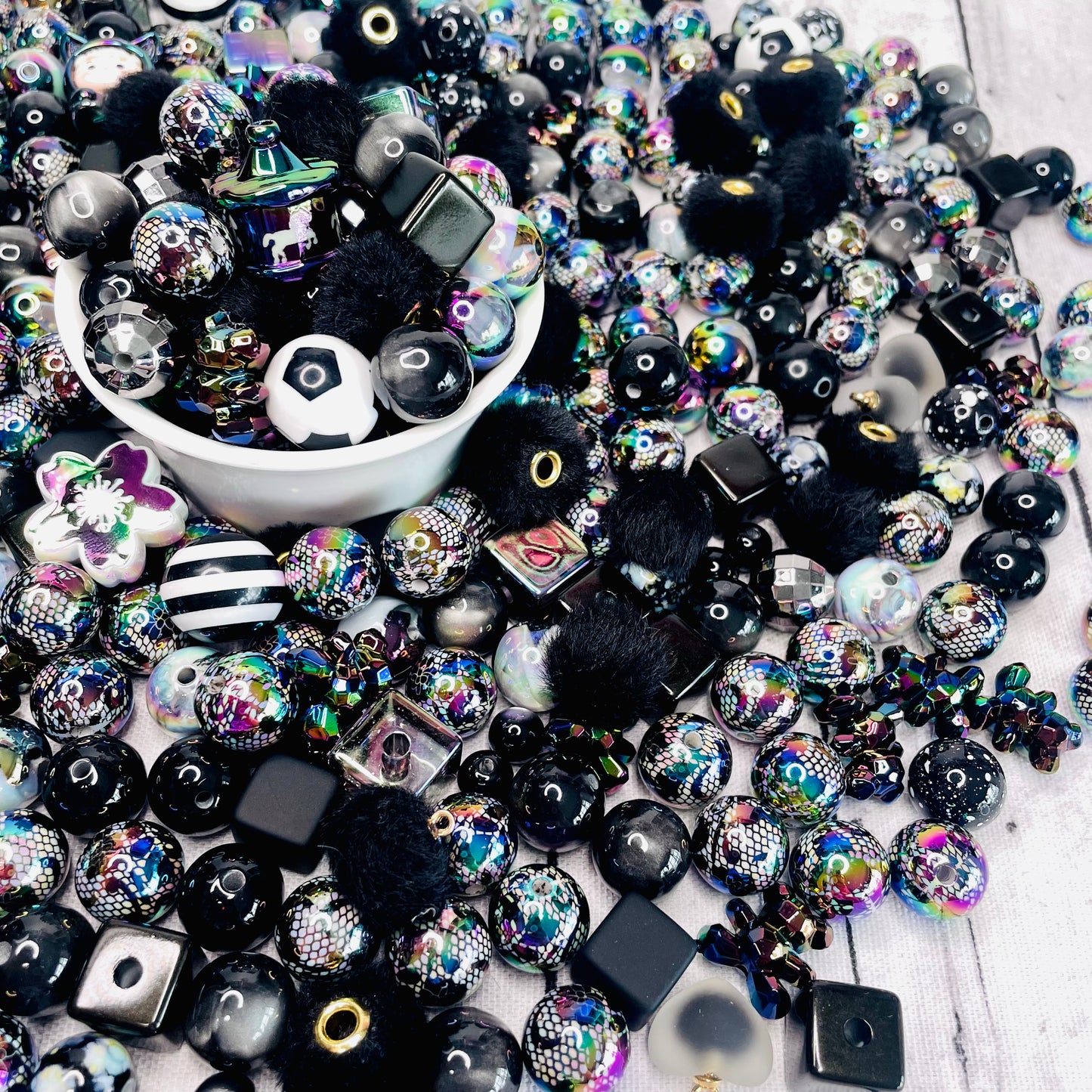 Black Bead Mix