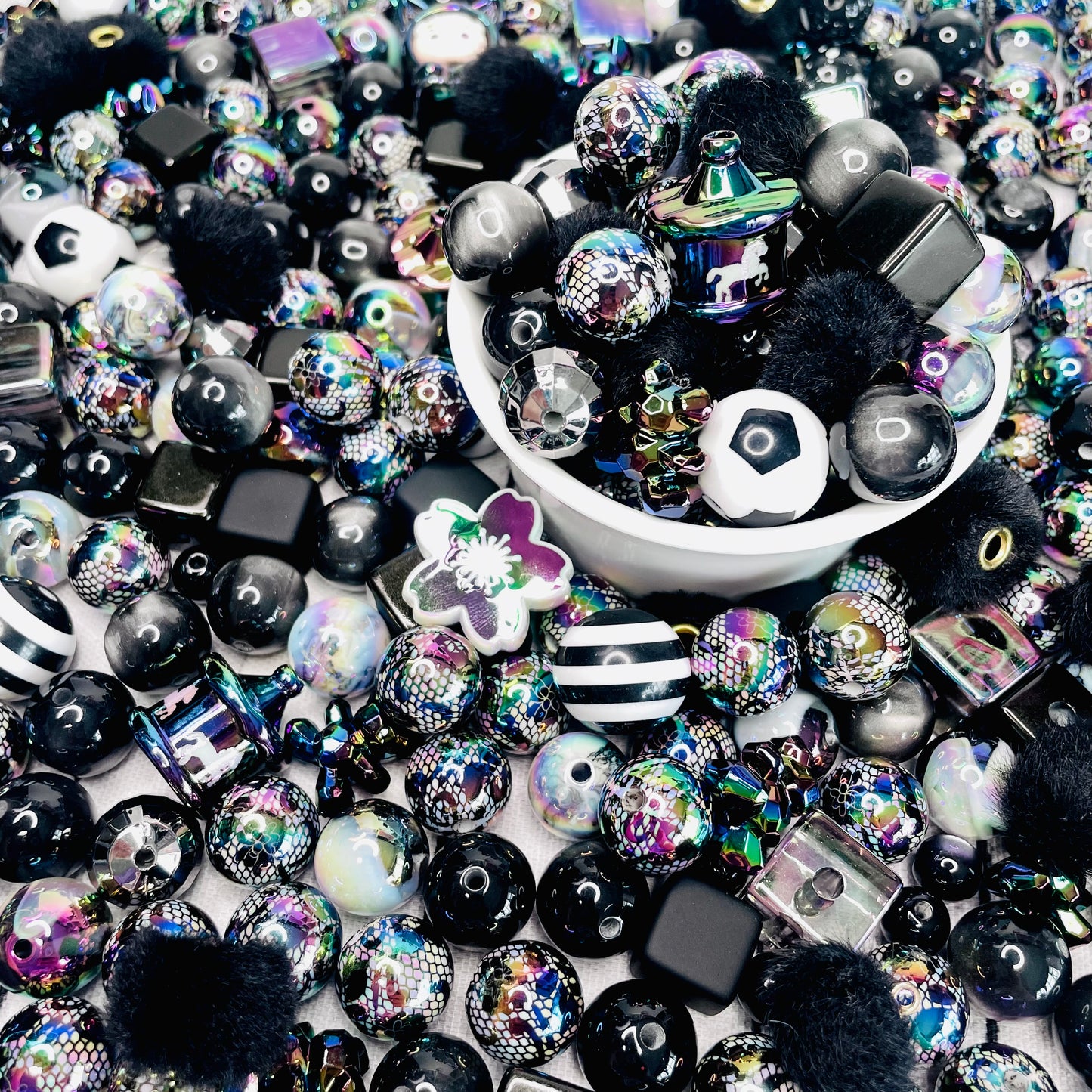 Black Bead Mix