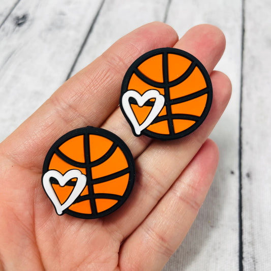 Basketball Love Focal Bead