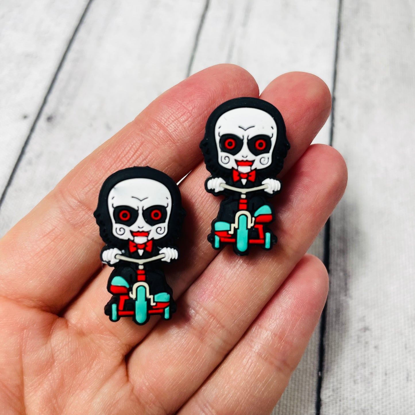 Puzzle Guy Horror Silicone Focal Bead