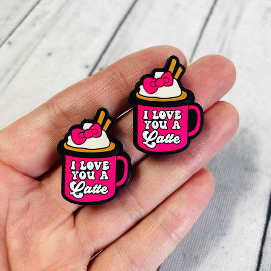 1 “I Love you a Latte” Focal Bead