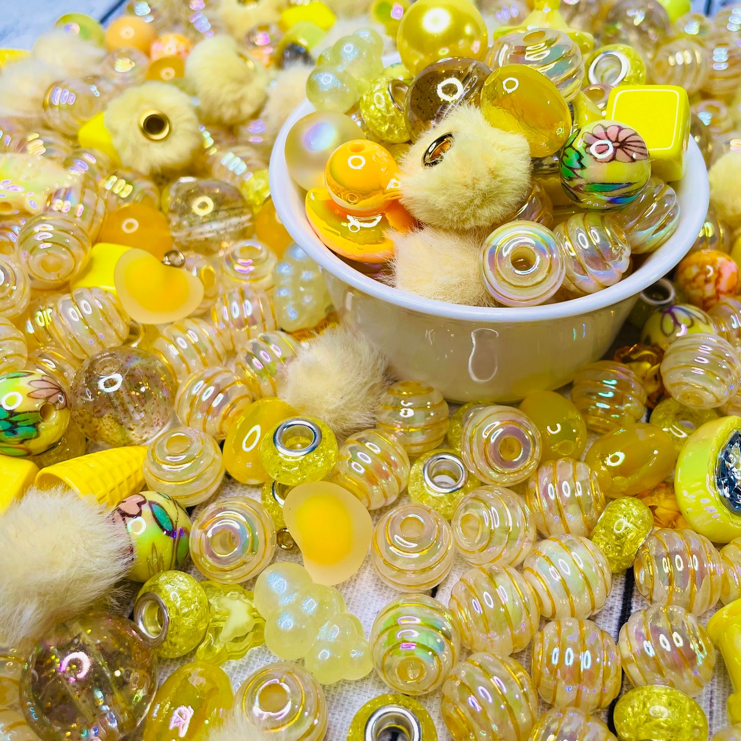 Yellow Bead Mix