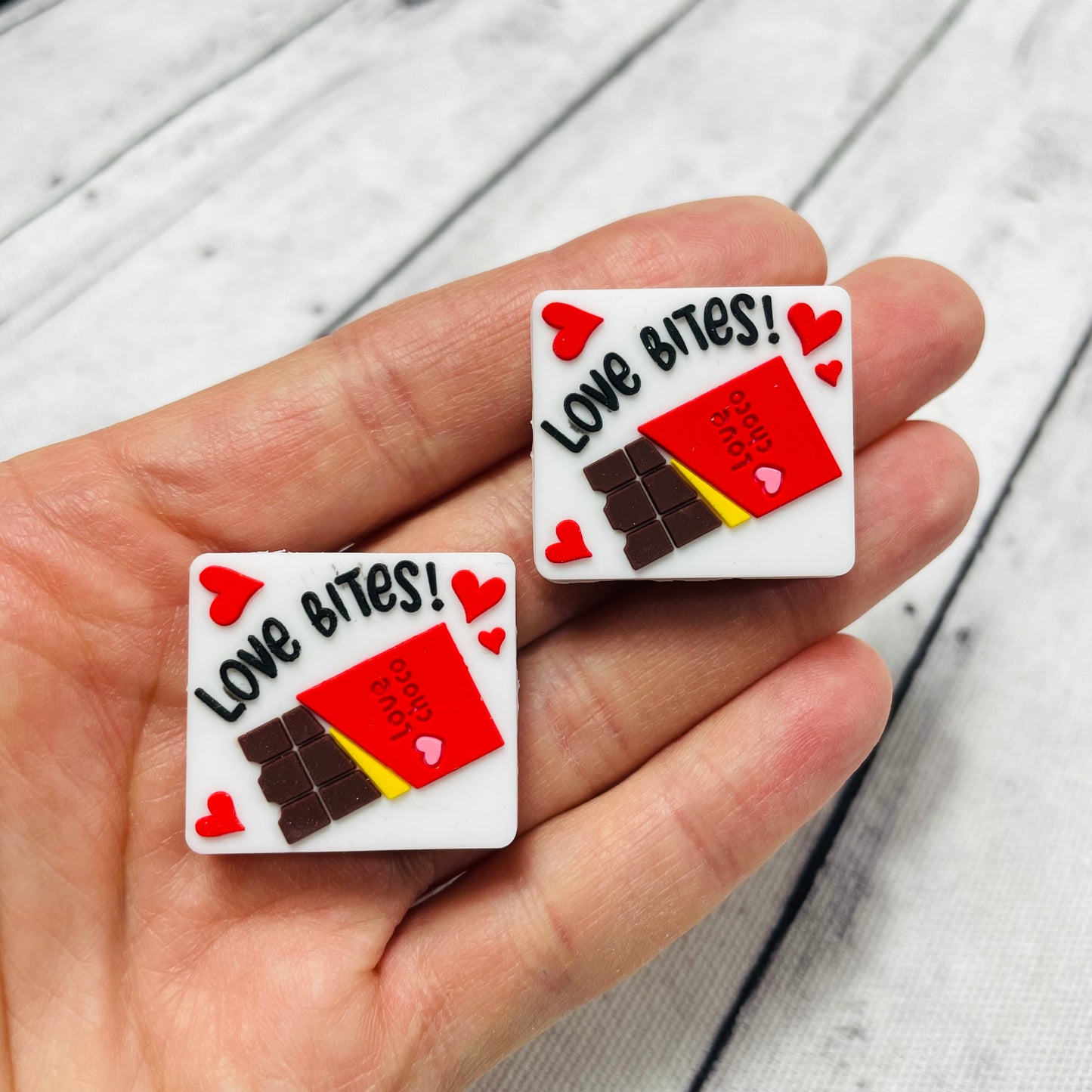 Love Bites Silicone Focal Bead