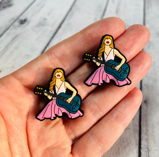 Taylor Swift Focal Bead - Pink