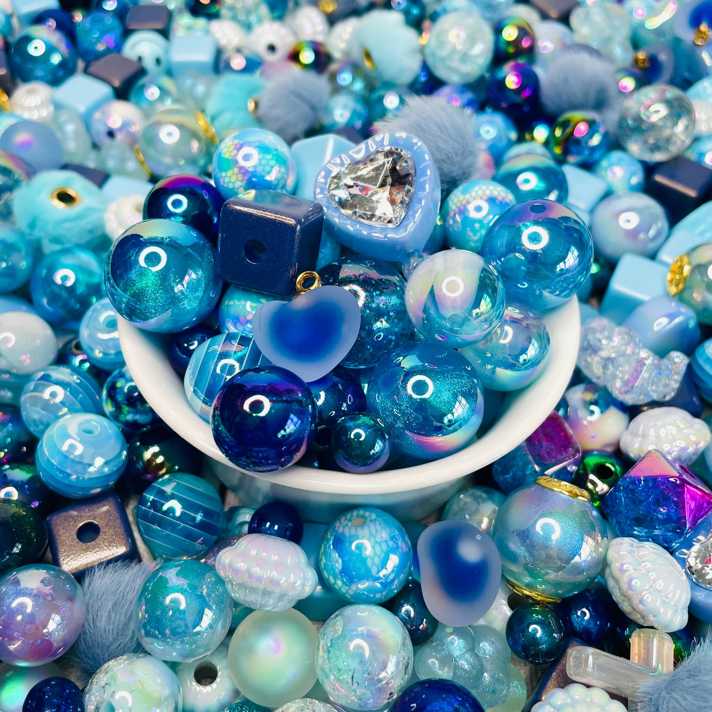 Blue Bead Mix