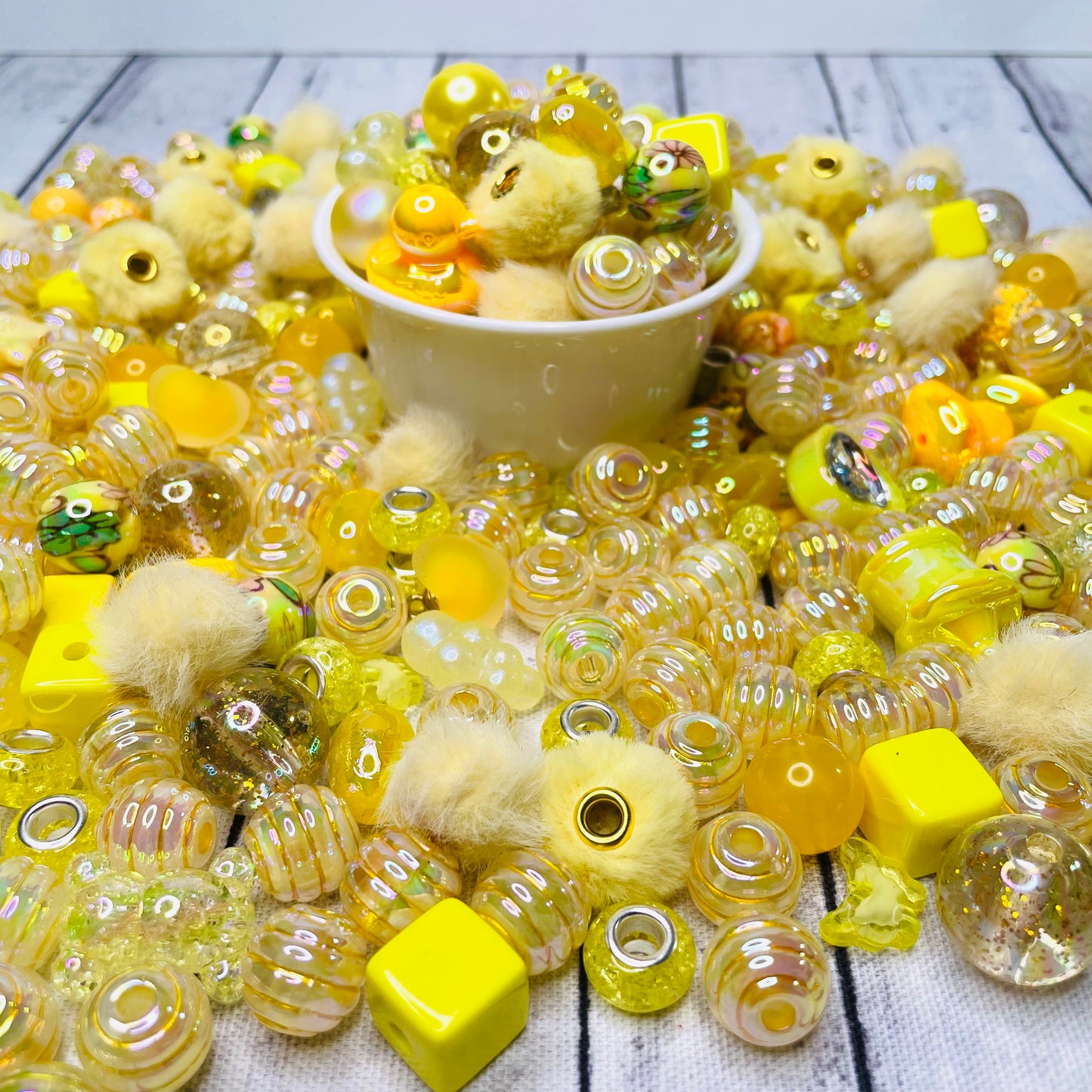 Yellow Bead Mix