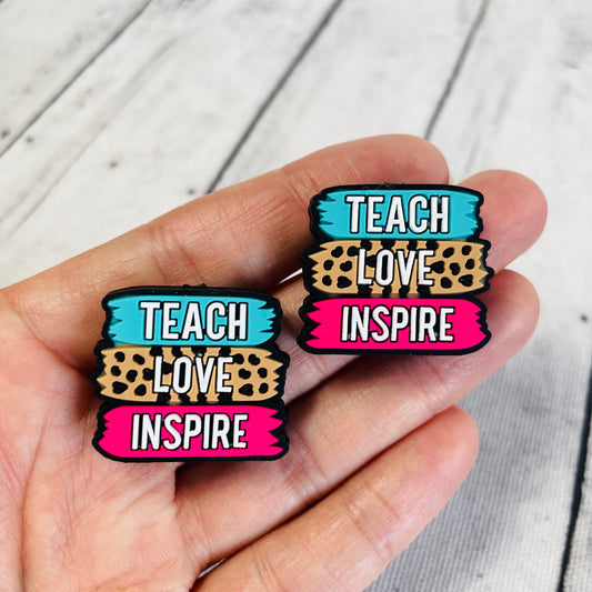 1 Teach Love Inspire Focal Bead