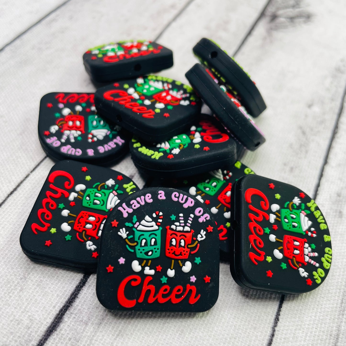 Cup of Cheer Silicone Focal Bead