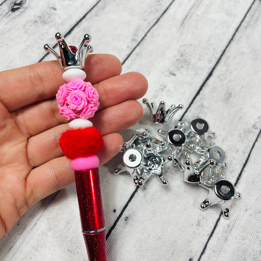 Silver Acrylic Crowns