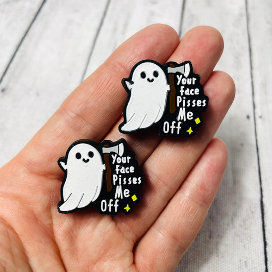 Your Face Pisses Me Off Silicone Focal Bead