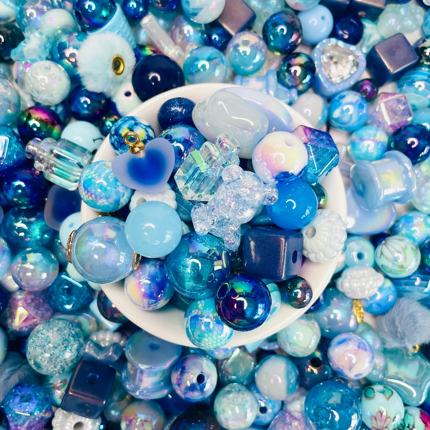 Blue Bead Mix