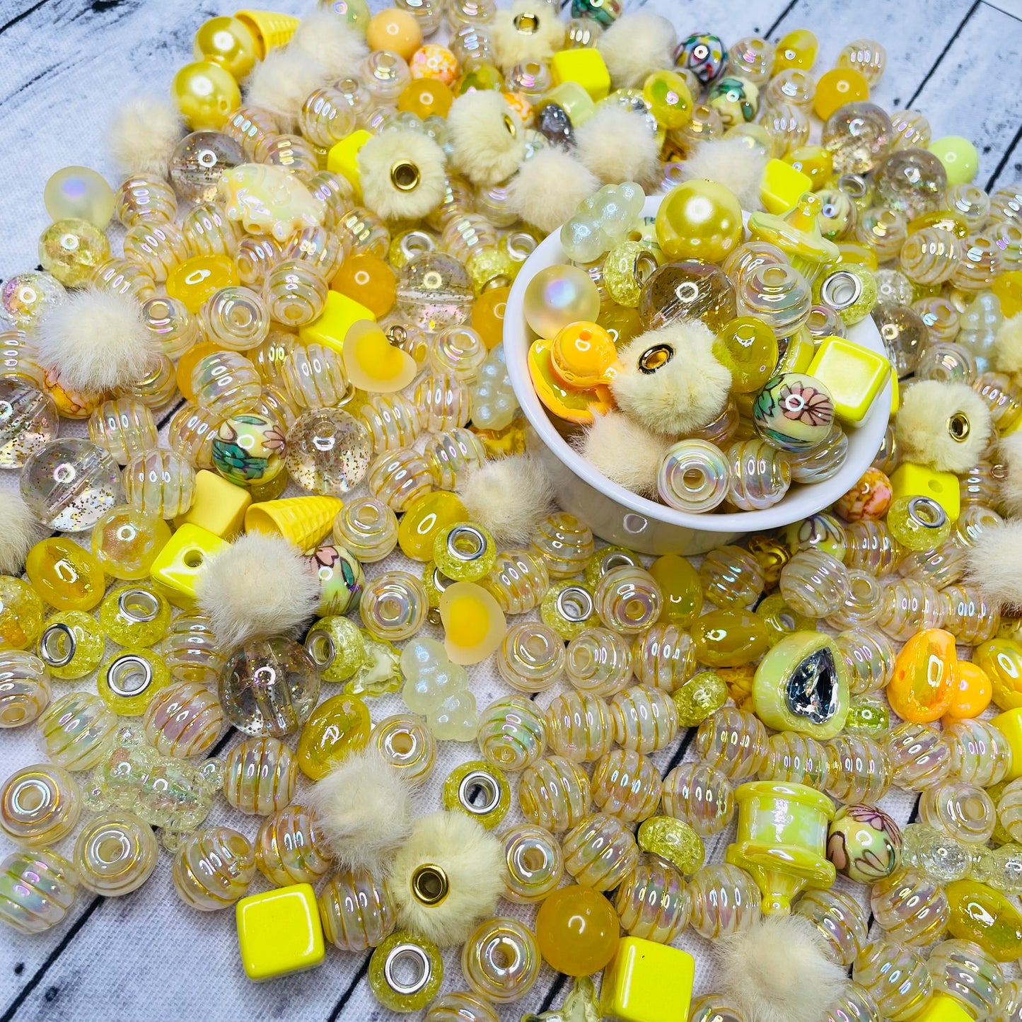 Yellow Bead Mix