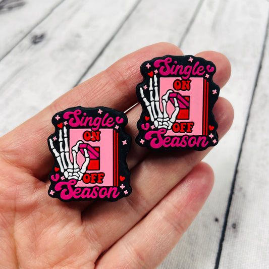 1 Single Season Silicone Focal Bead