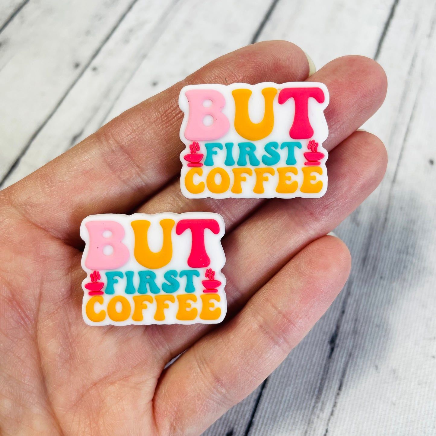 1 But First Coffee Focal Bead