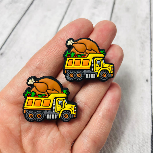 Turkey Truck Silicone Focal Bead