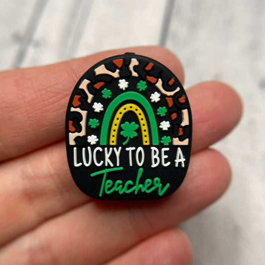 Lucky Teacher Focal Bead