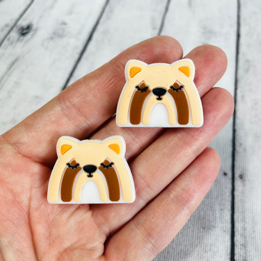 Bear Rainbow Focal Bead