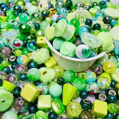 Green Bead Mix