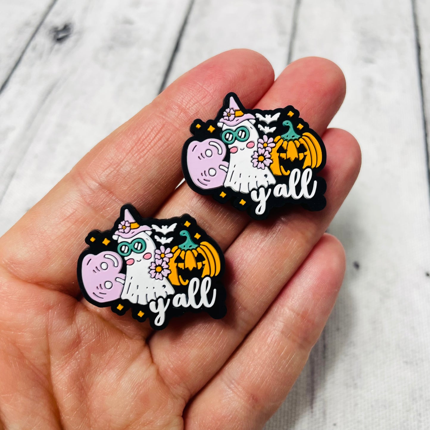 Boo Ya’ll Silicone Focal Bead