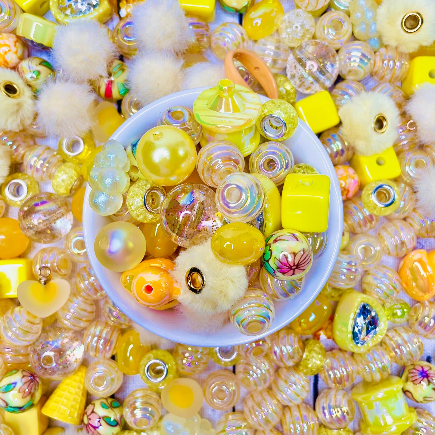 Yellow Bead Mix