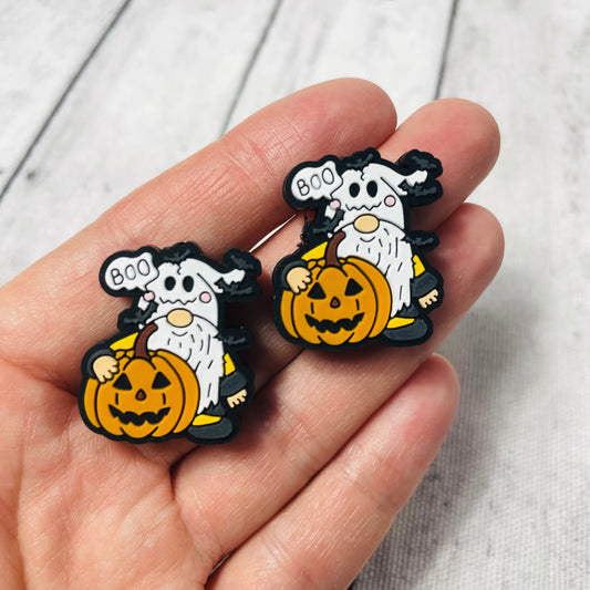 Ghost Boo Gnome Silicone Focal Bead