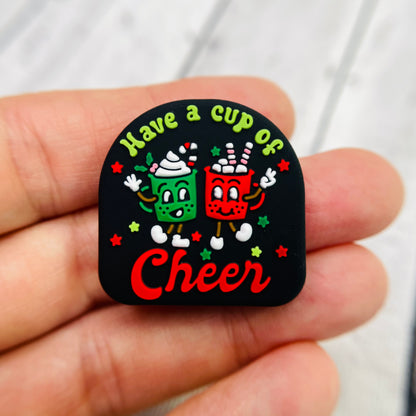 Cup of Cheer Silicone Focal Bead