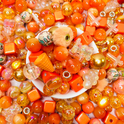 Orange Bead Mix