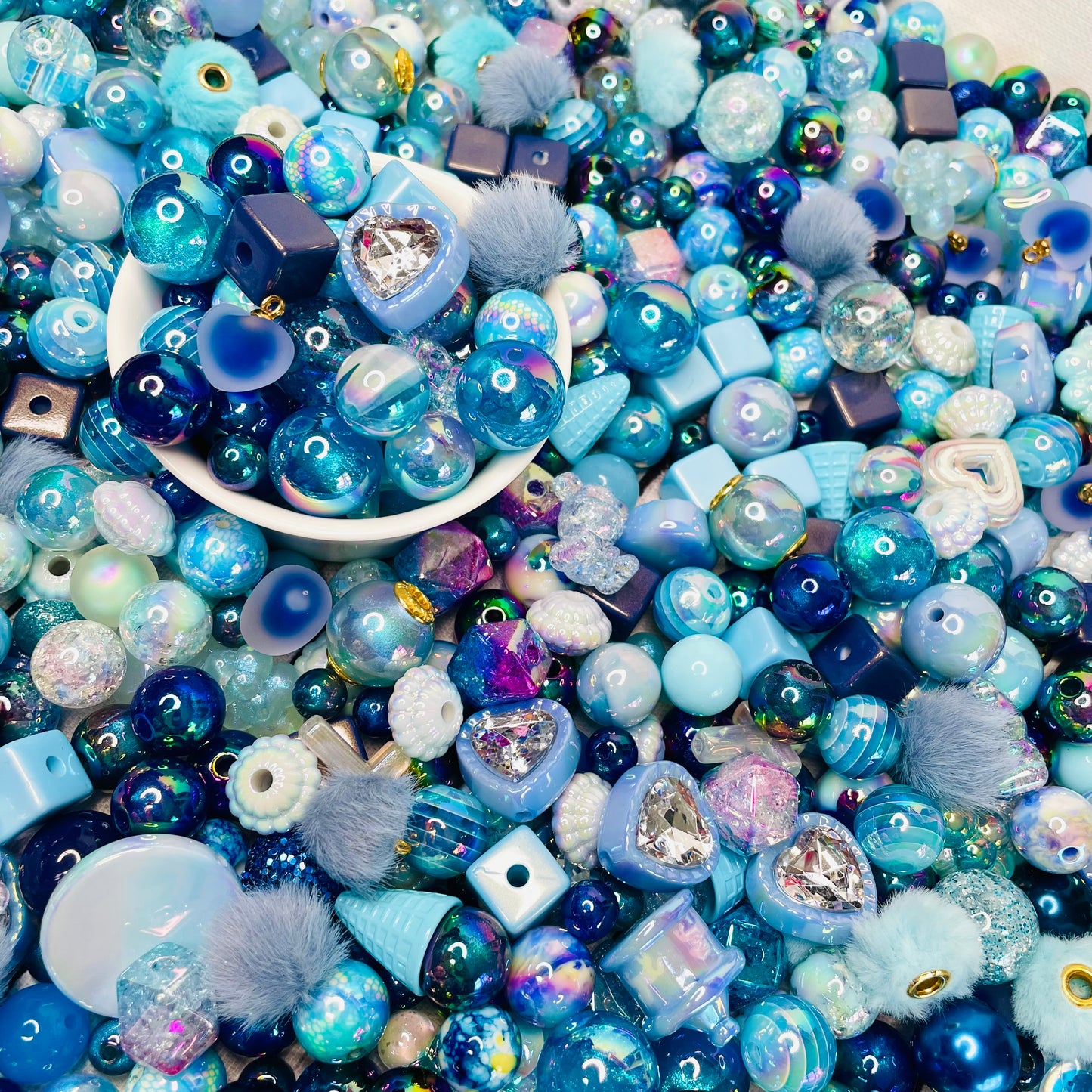 Blue Bead Mix