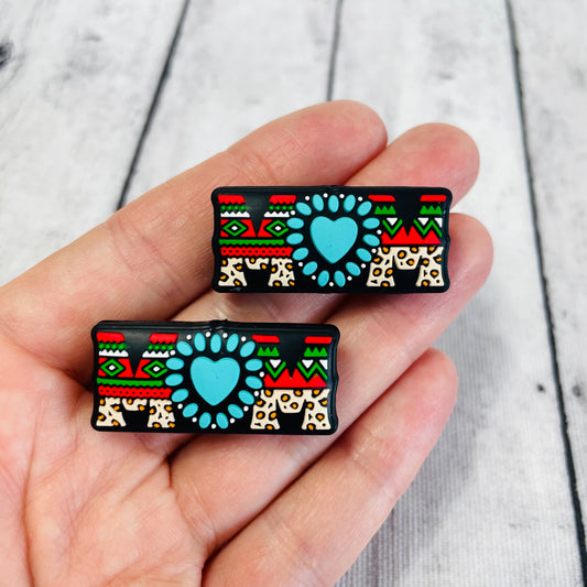 Festive Mom Silicone Focal Bead