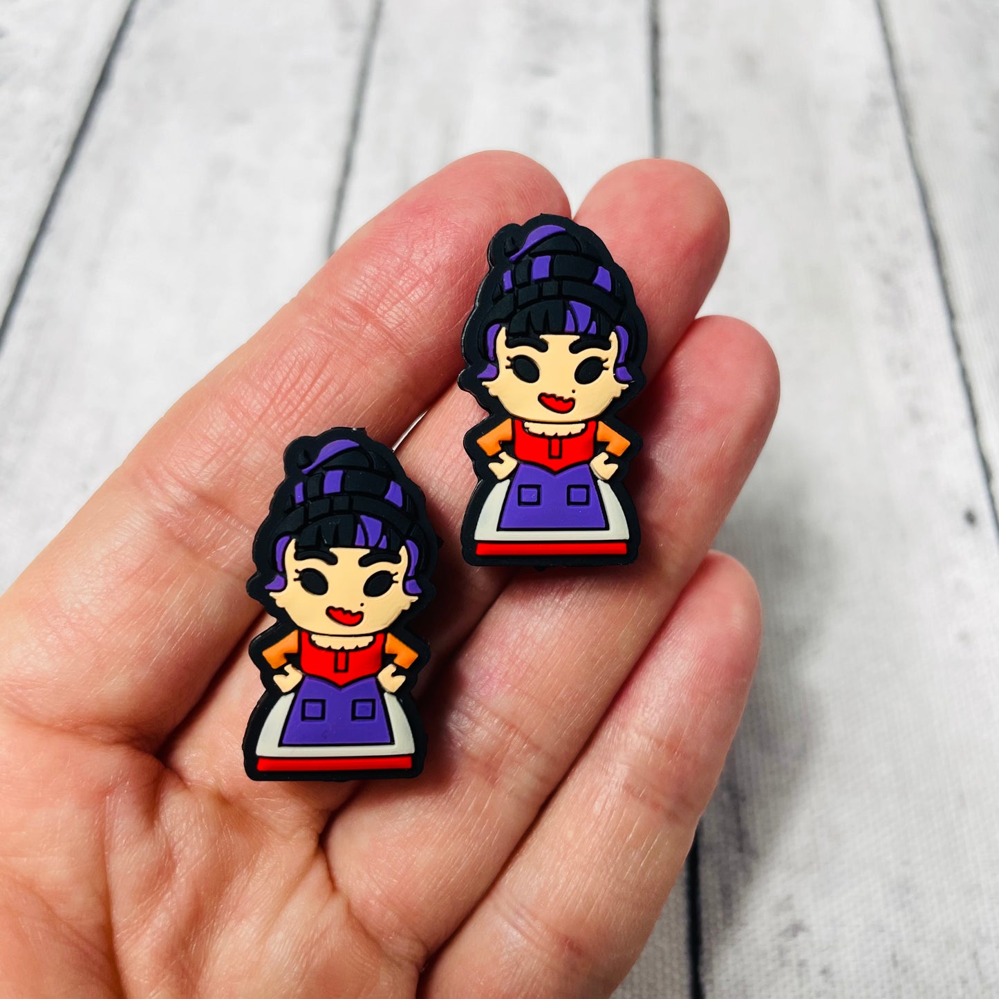 Witch Sister #3 Silicone Focal Bead