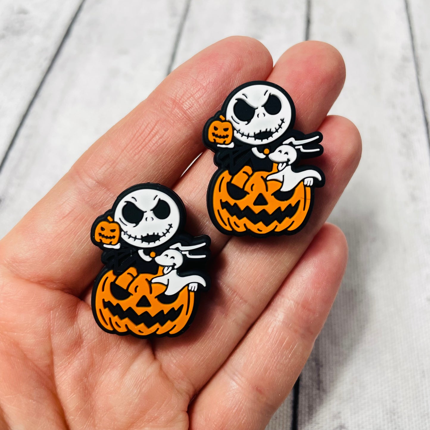 Jack & Dog Silicone Focal Bead