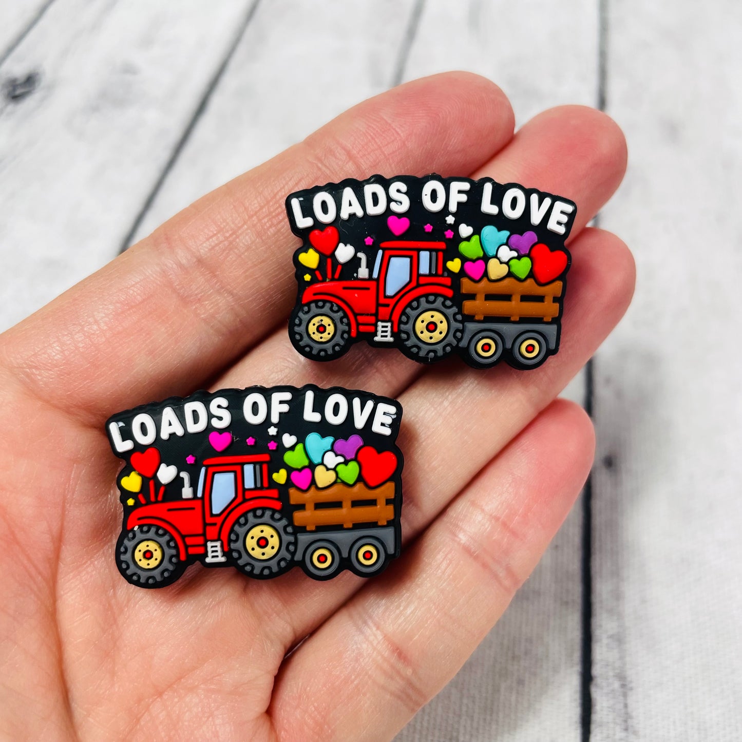 Loads of Love Truck Focal Bead