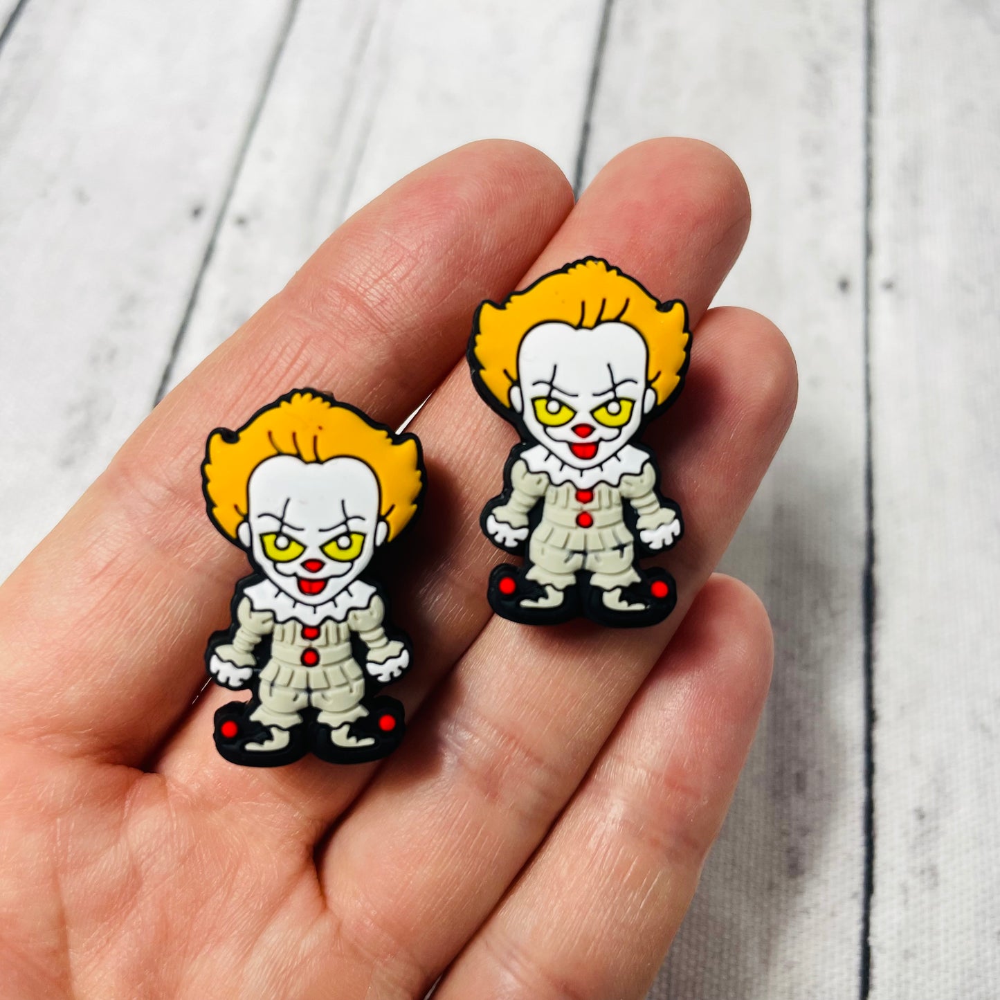 Horror Clown Silicone Focal Bead