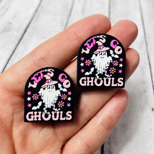 Let’s Go Ghouls Silicone Focal Bead