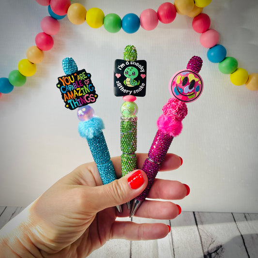 Rhinestone Beaded Pen